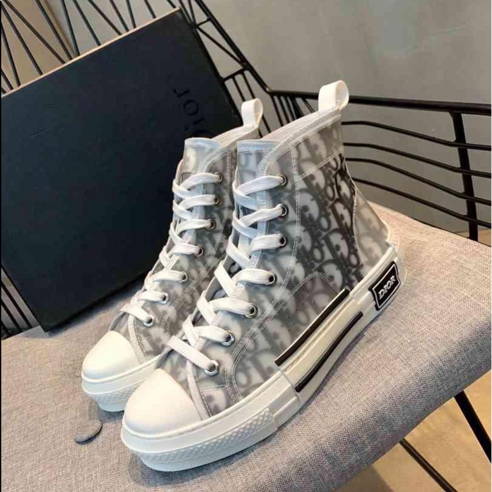 christian dior monogram high top